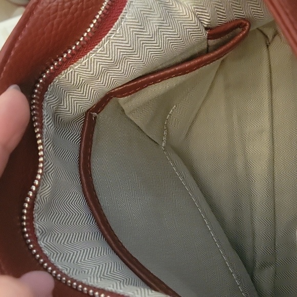 Red Zency Hobo Shoulder Bag - Picture 6 of 8